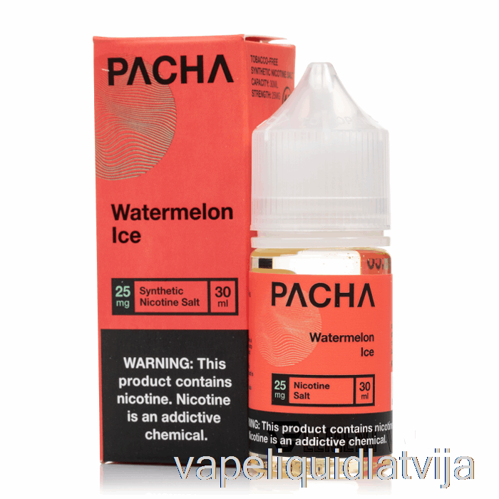 Arbūzu Ledus - Pacha Sāļi - 30ml 25mg Vape šķidrums